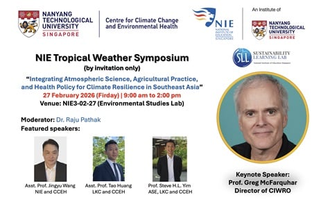 NIE Tropical Weather Symposium by NIE and CCEH