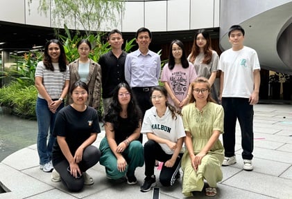 Research Team with Prof. Steve