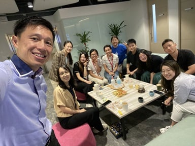 Research Team with Prof. Steve