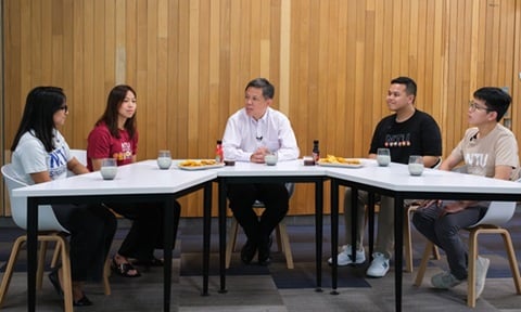 Mr Chan Chun Sing at NTU