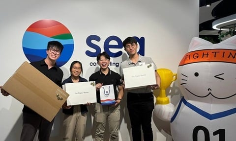 NTU students at Sea office