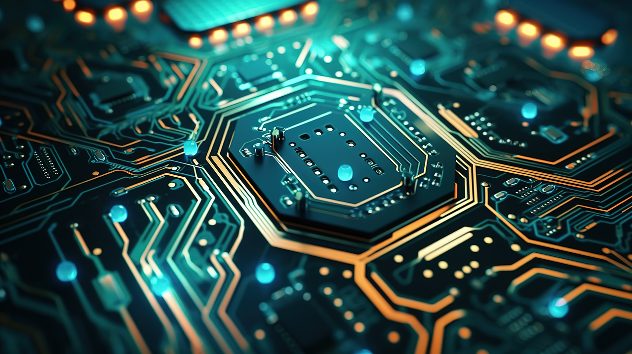 Futuristic circuit board for quantum computing