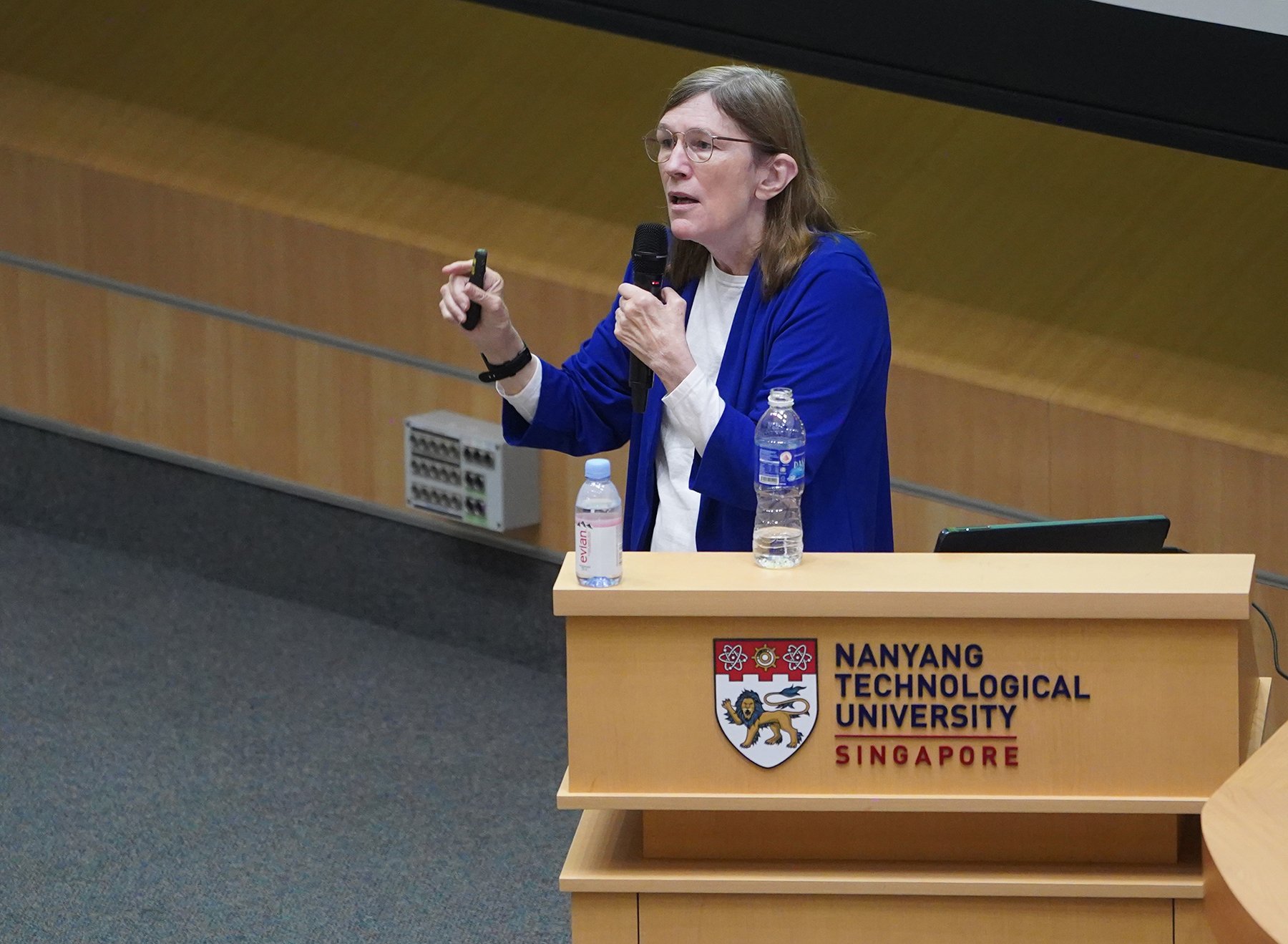 Barbara Oakley at NTU