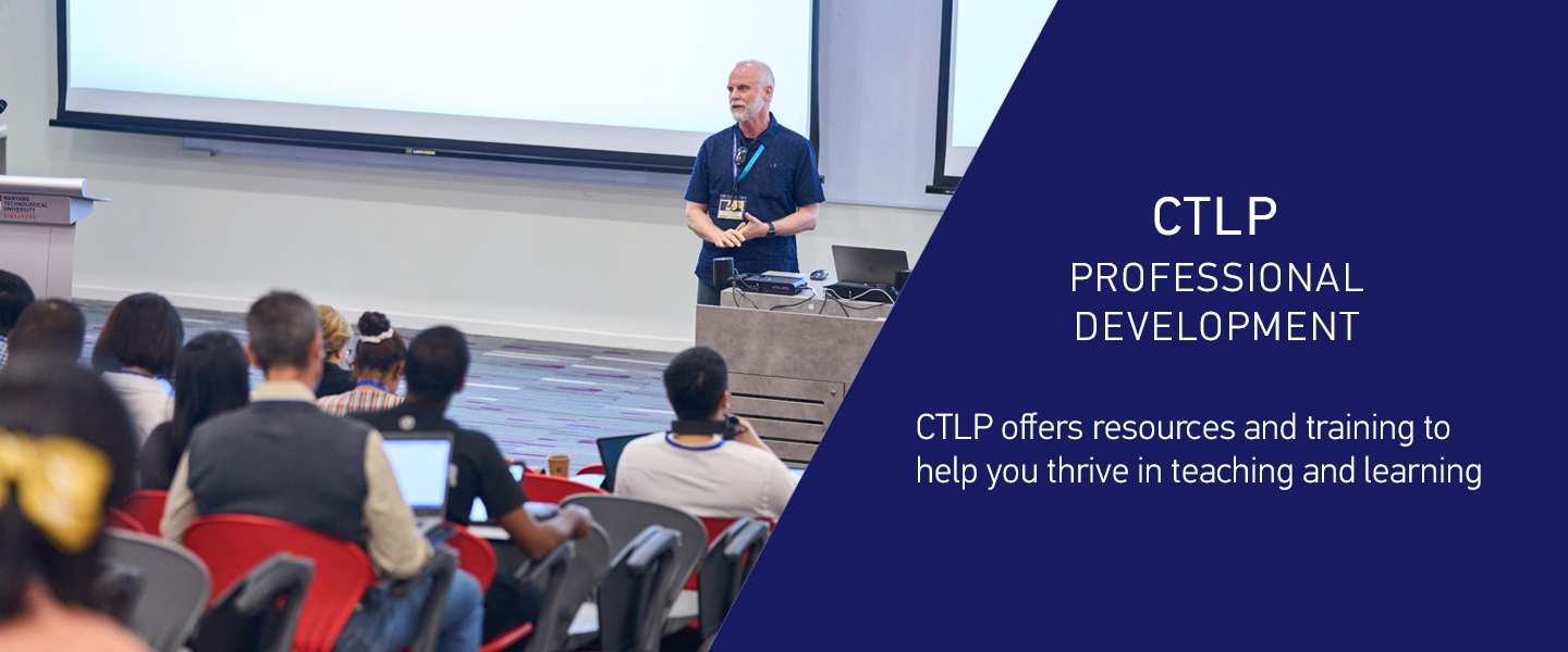 CTLP landing page banner faculty development