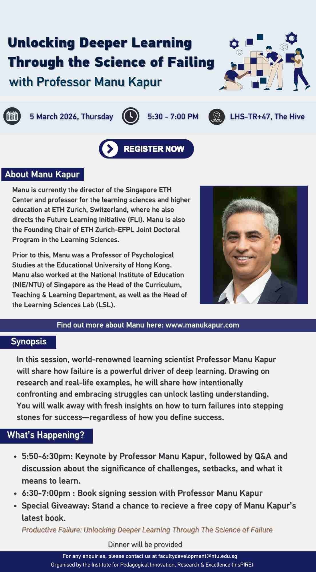 Manu Kapur Student Session