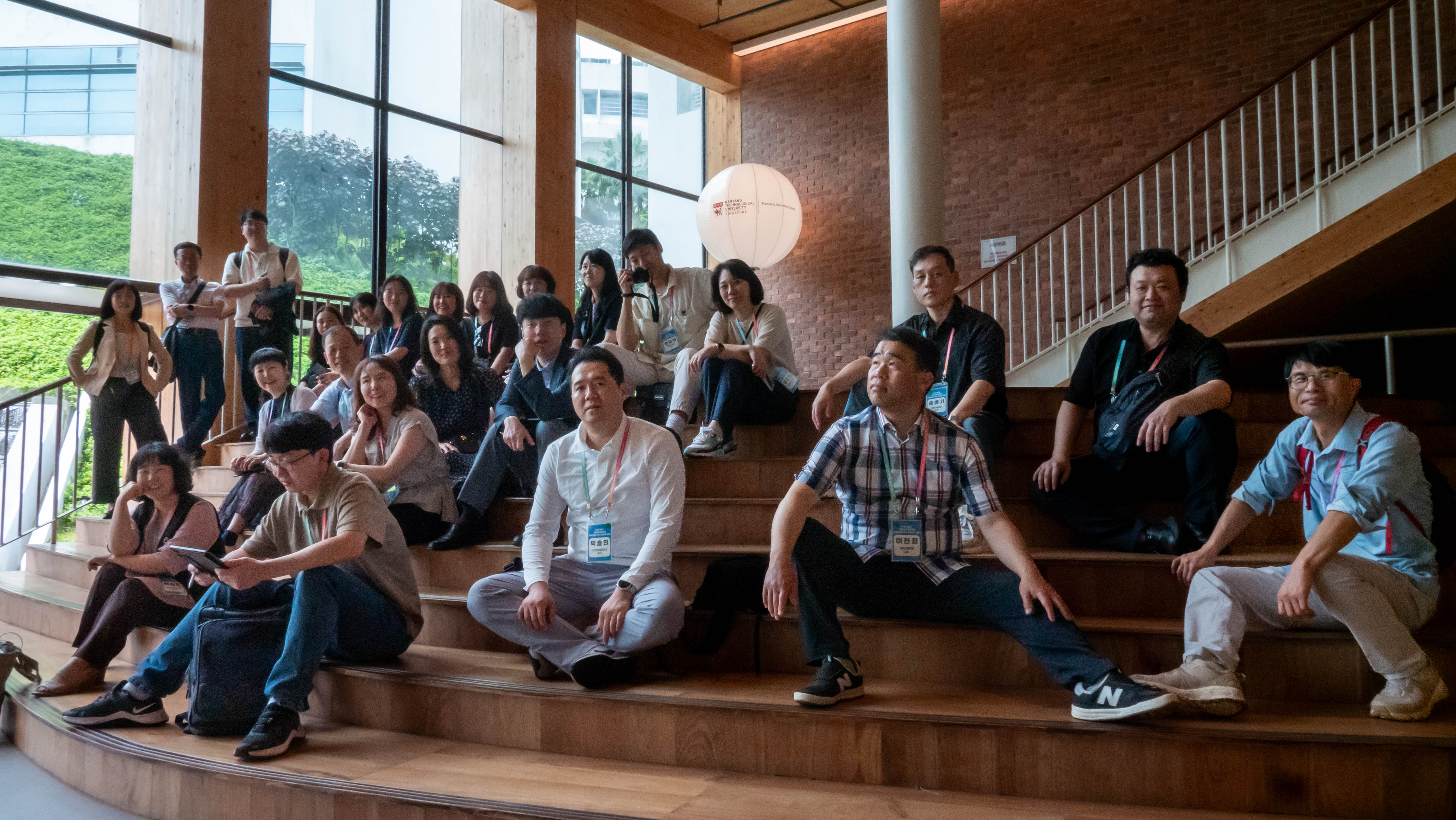 Korean delegation visit to NTU InsPIRE