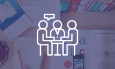 Group or Team Discussion Icon