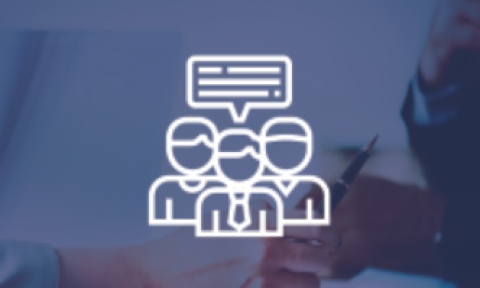 Team or Group Discussion Icon