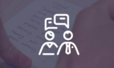 Two People Conversing Icon