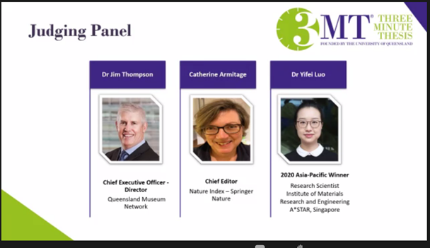 3MT Judge Panel