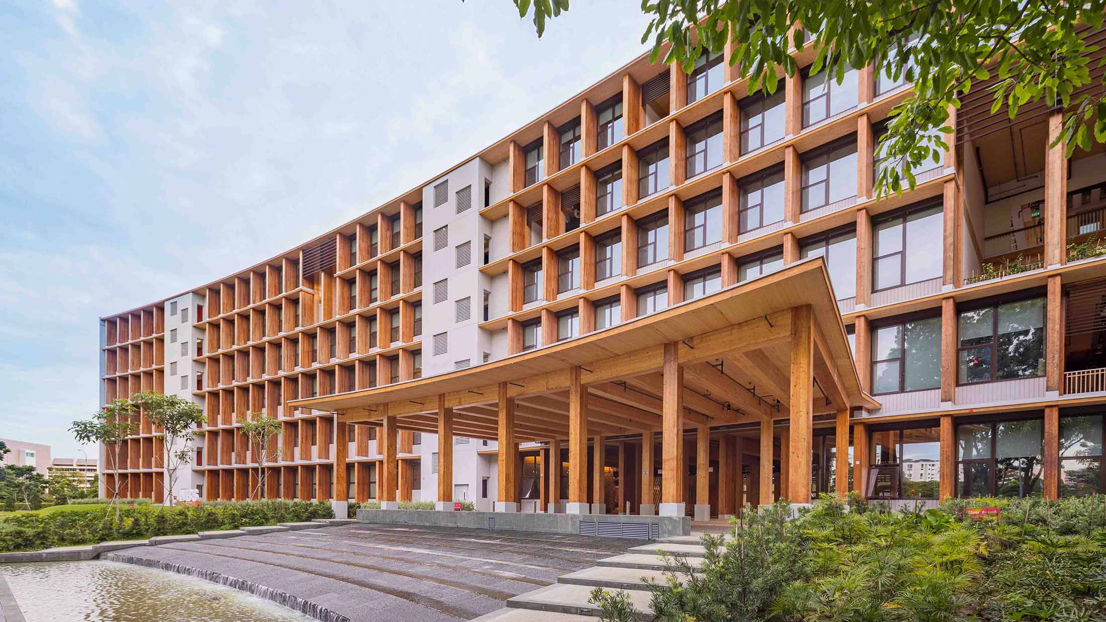 NTU Singapore's Gaia building