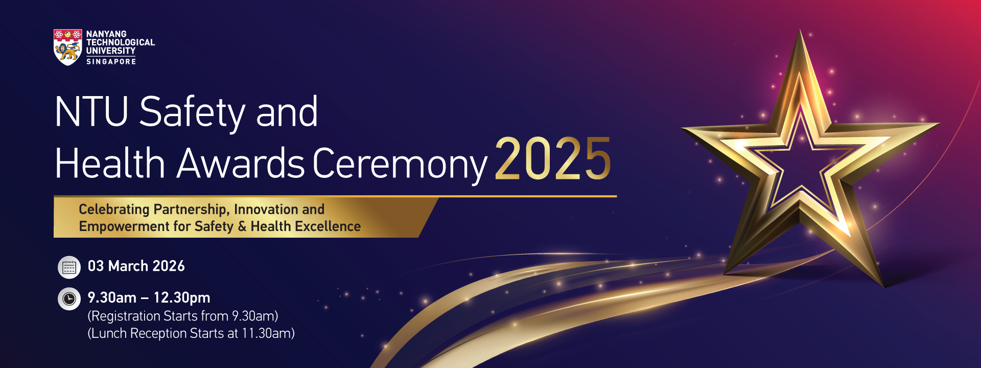 NTU Safety & Health Awards on 2025