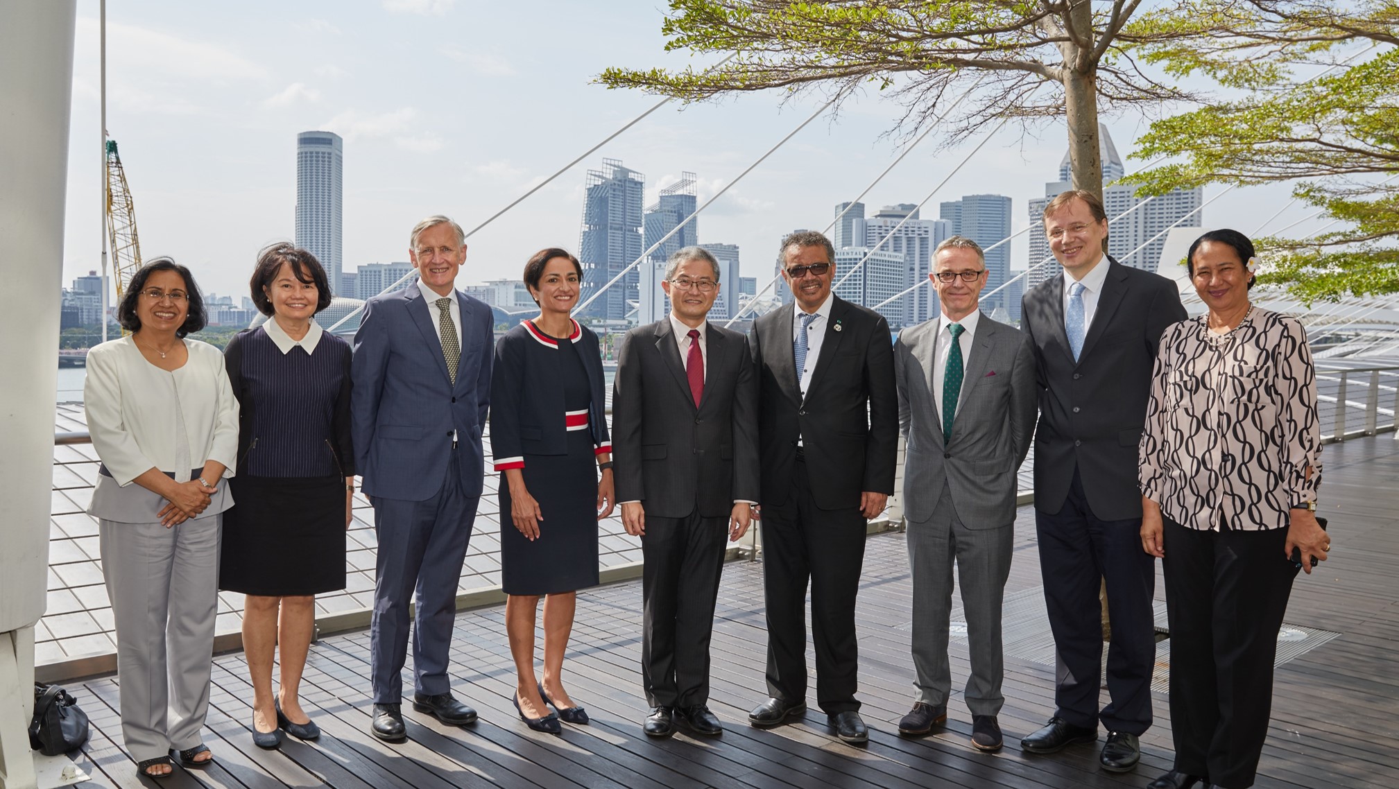 Inaguration photo for WHO CC