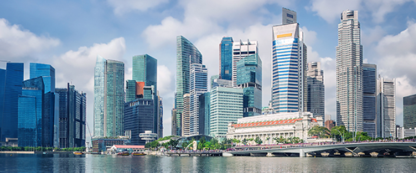 Singapore’s Boat Quay, the heart of Singapore's business district