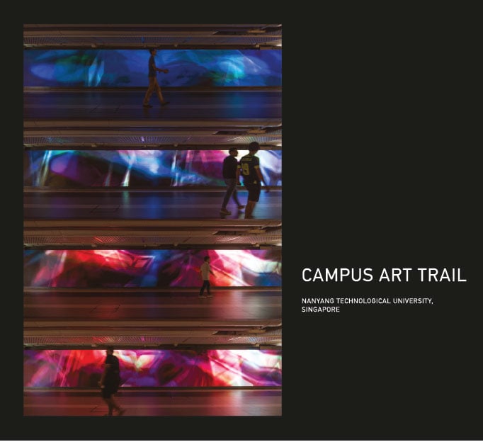 Cover of Campus Art Trail Book 2nd Edition with 4 instances of Media Art Nexus