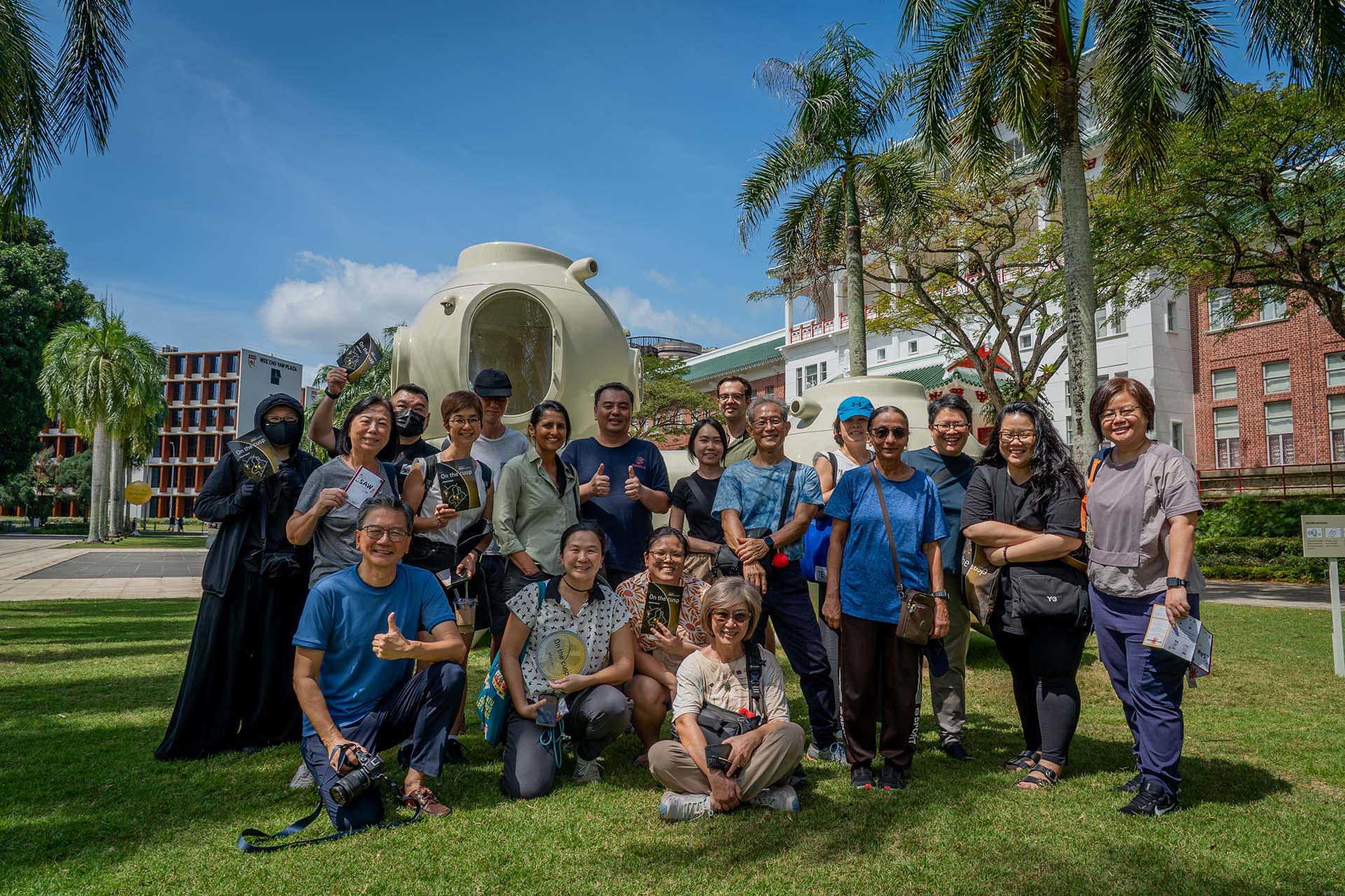 Inaugural West Side Art Tour group photo