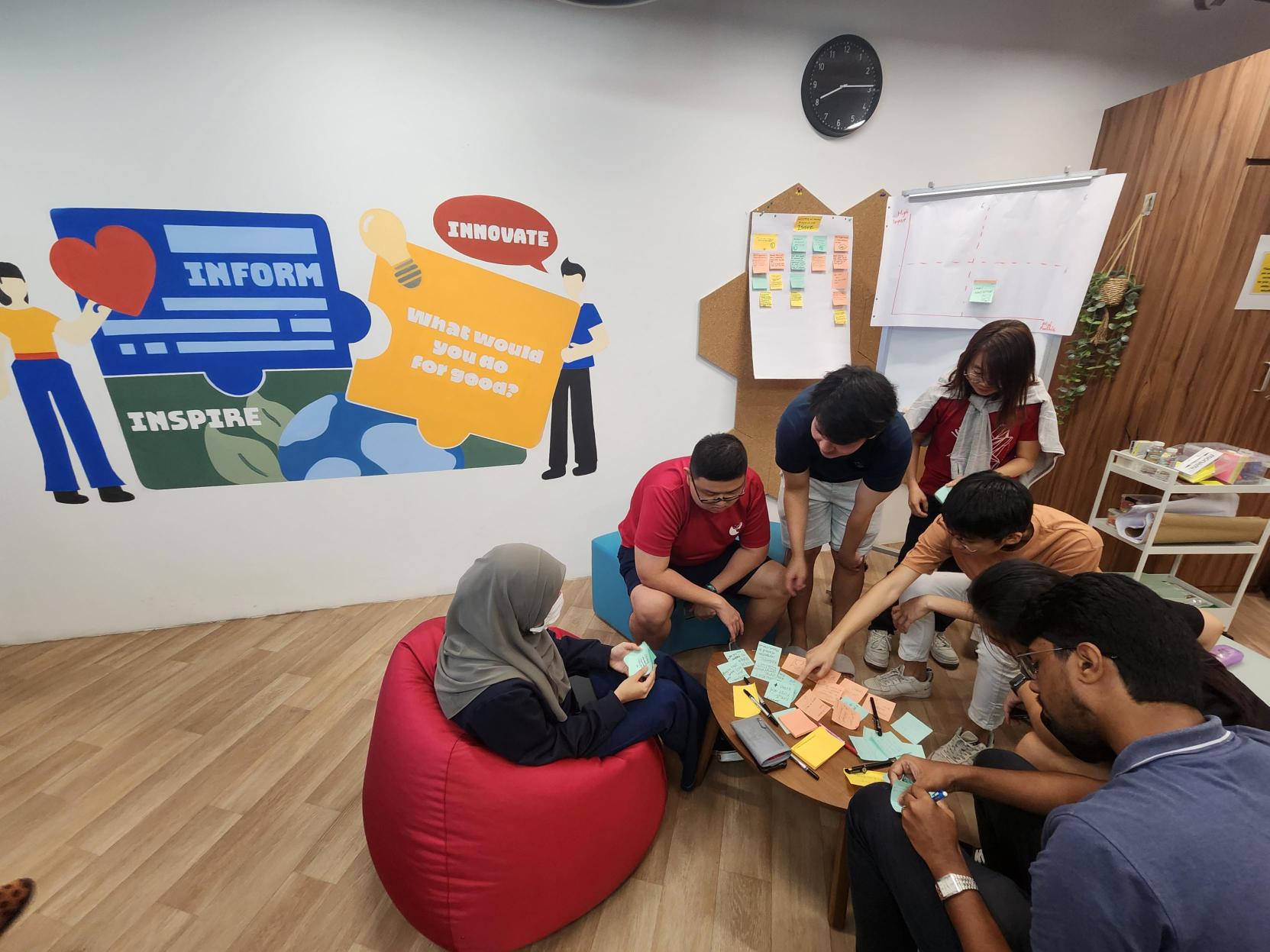 Collaborate with one another