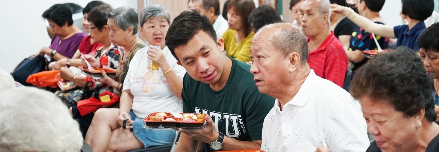 Student befrienders interacting