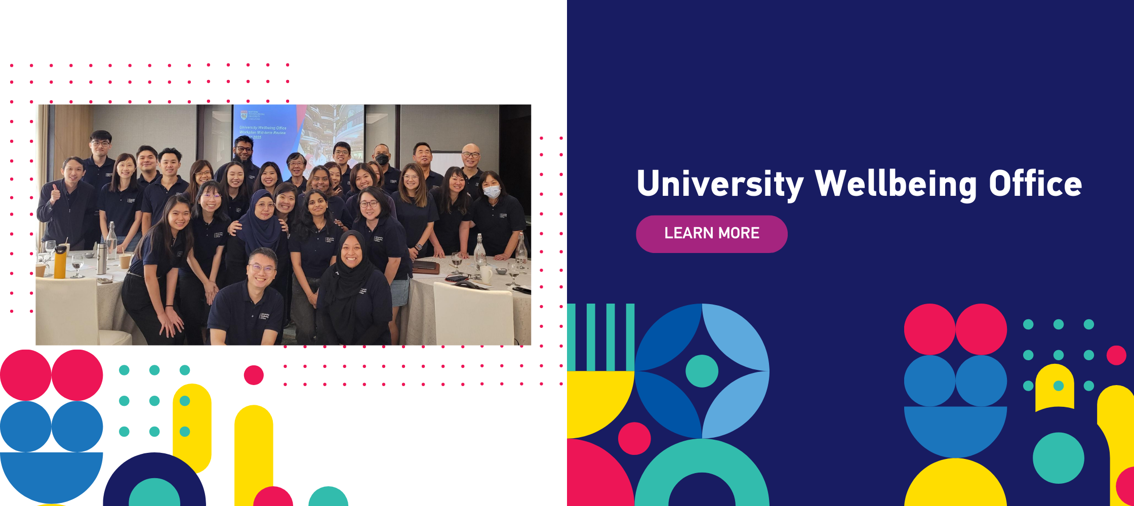 University Wellbeing Office (Landing Page)