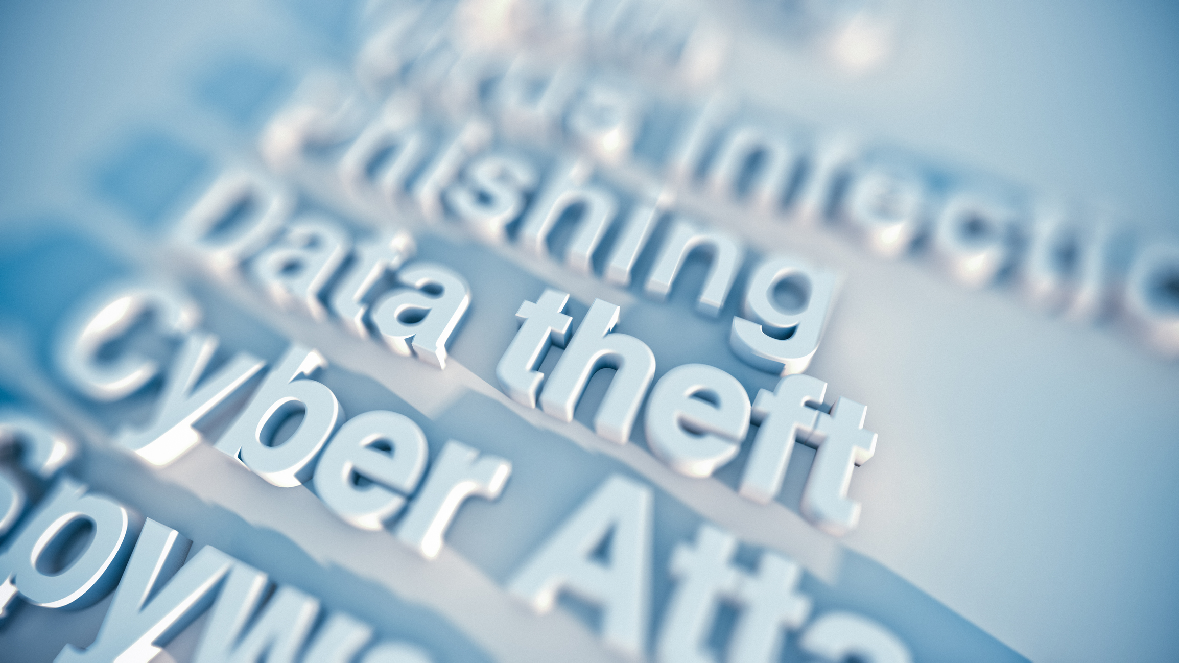 Cyber attack stock photo