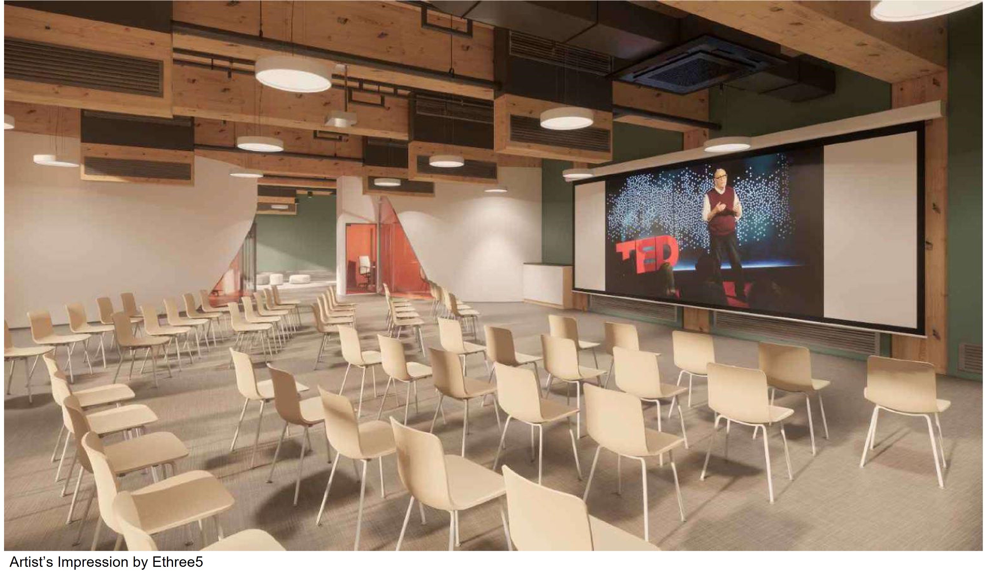 Artist’s impression of the Innovation Port at Gaia