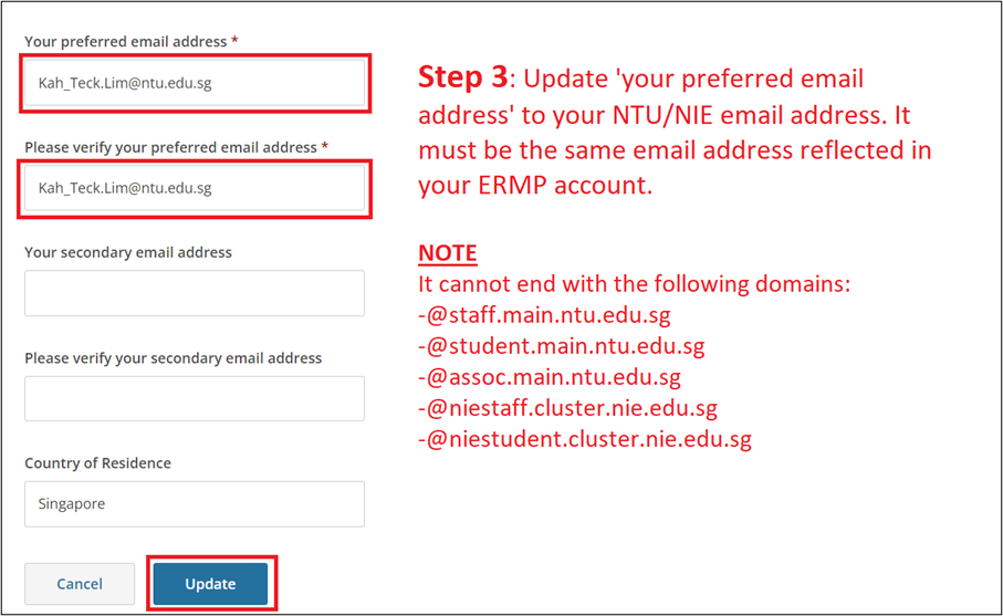 CITI Connector Step 3