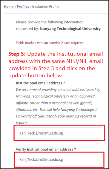 CITI Connector Step 5