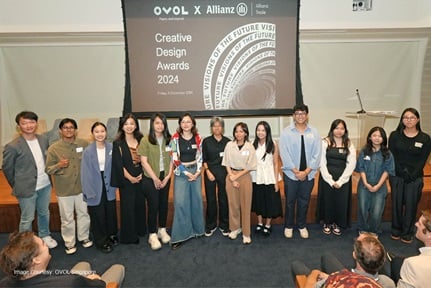 ADM Students Take Home Multiple Wins at the Creative Design Award by OVOL Singapore