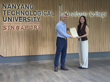 PhD Graduate awarded Graduate College Interdisciplinary Award