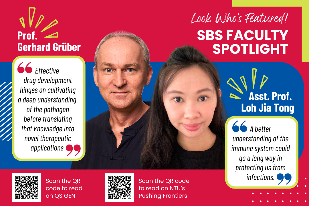 SBS Faculty Spotlight_Profs Gruber and Loh Jia Tong on QS Gen and NTU Pushing Frontiers