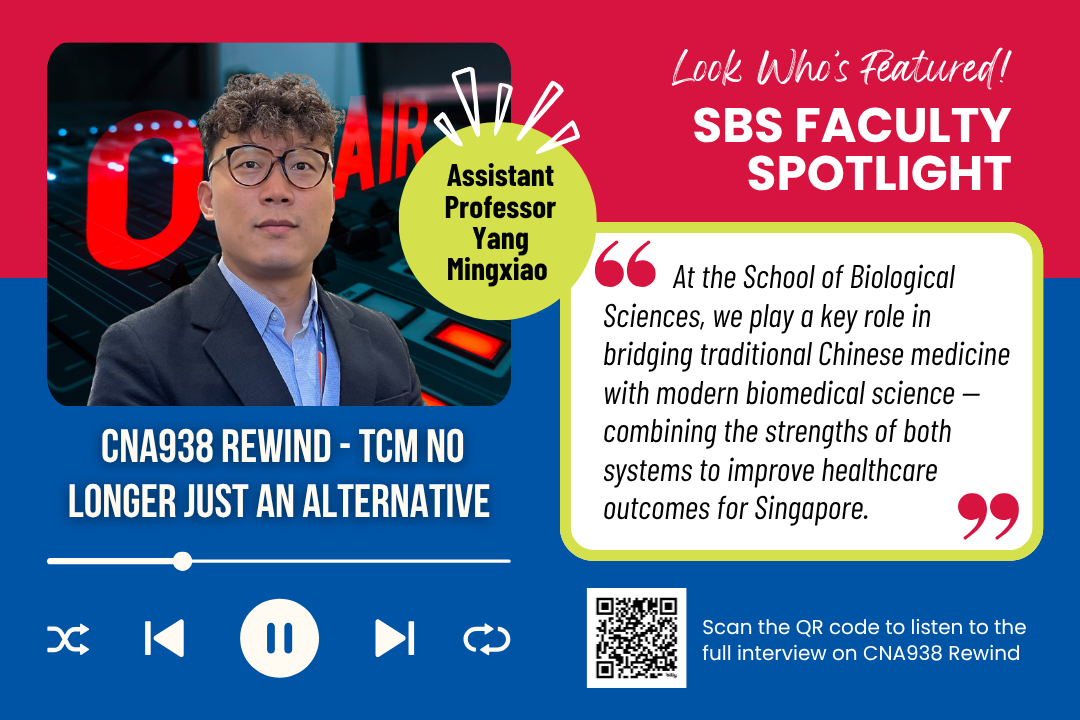 Bridging TCM and Modern Healthcare_Insights from Asst Prof Yang Mingxiao on CNA938
