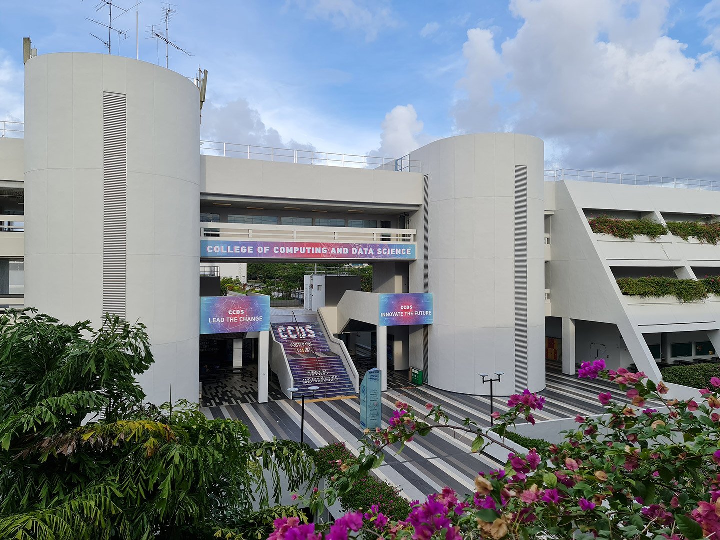 CCDS Main Entrance - Far View