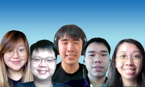 Thumbnail photo of 5 undergraduates.