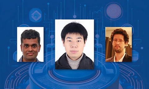 Thumbnail image of 3 head shots - CCDS, NTU Prof, graduate and researcher from CNRS@CREATE.