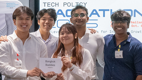 NTU CCDS & NBS Team Bangkok Baddies at APRU x Google Tech Policy Hackathon 2025