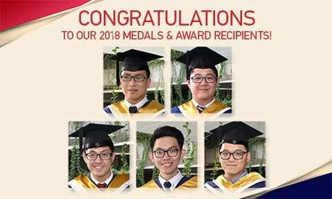 Congratulations to our 2018 Medals & Award recipients!