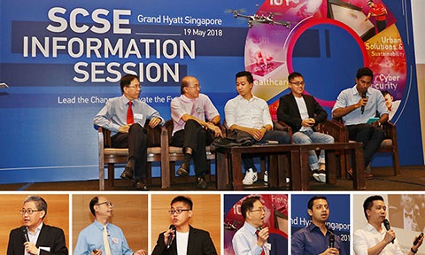 On Saturday, 19 May 2018, the School of Computer Science and Engineering (SCSE) held its annual new admissions information session at the Grand Hyatt Singapore.
