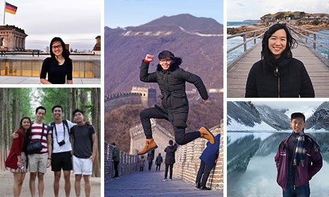 Internship @ Shanghai, China; Japan; Berlin, Germany; Sydney, Australia. Exchange @ Korea and Canada.