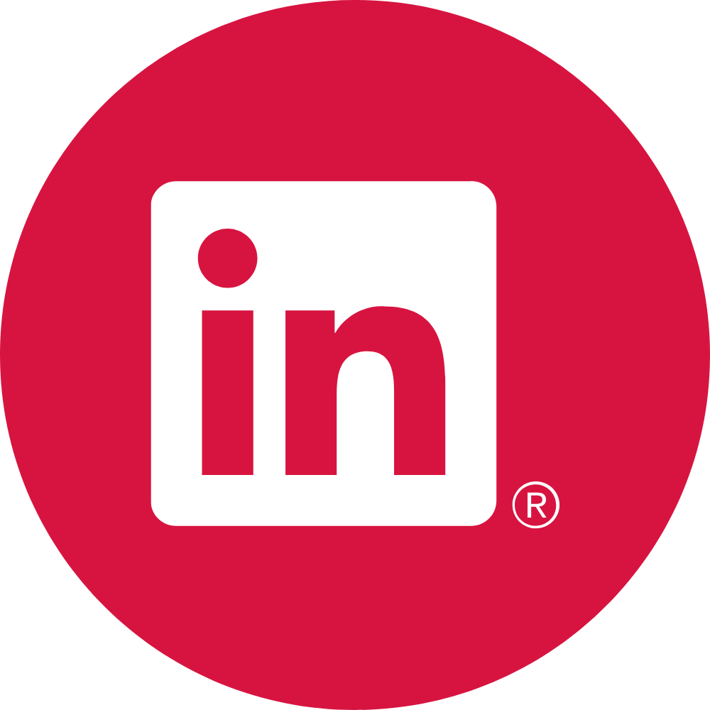 LinkedIn - red;no bkg