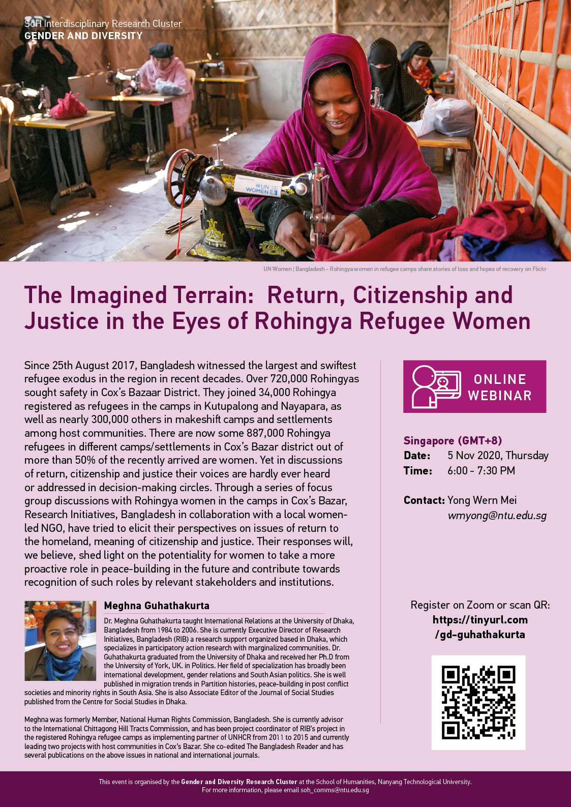 GD Nov 5 Rohingya Refugee Women