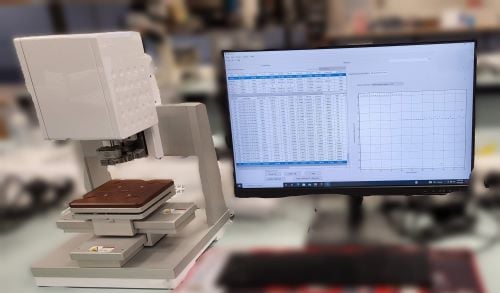 Electrical resistivity measurement system for sheet and film characterization
