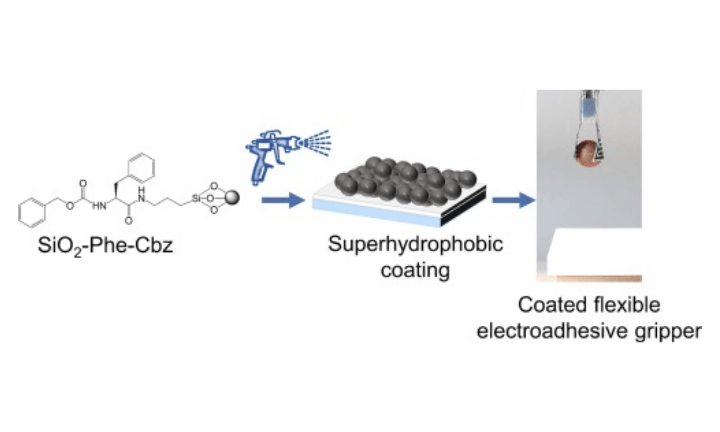 A new fabrication method for fluorine-free superhydrophobic coatings by using amino acid as a building block