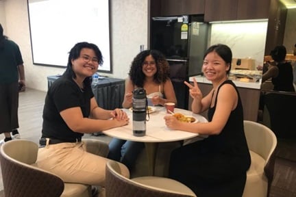 Teh Tarik with Prof Walid