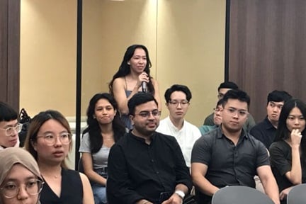 Teh Tarik with Prof Walid