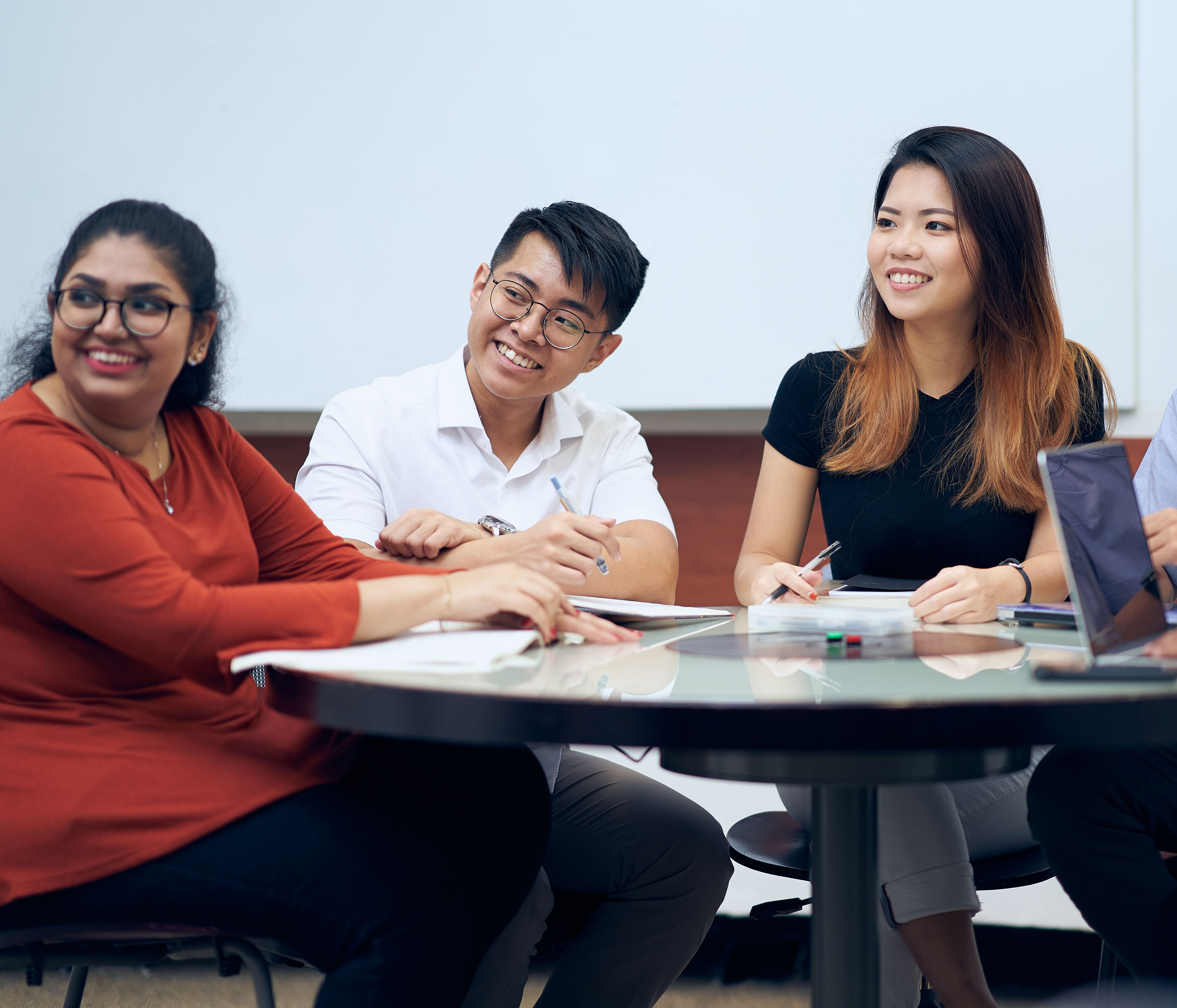 students in a classroom 