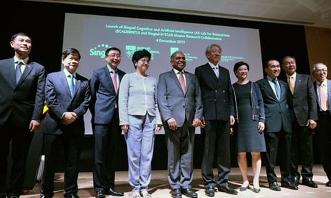 SCALE@NTU was jointly established by NTU, Singtel and NRF in December 2017