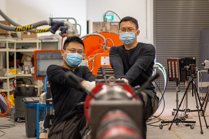 Two-stage Gas Launcher