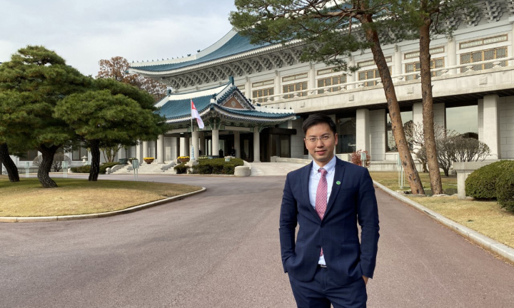 Jeremy Koh, impact award recipient