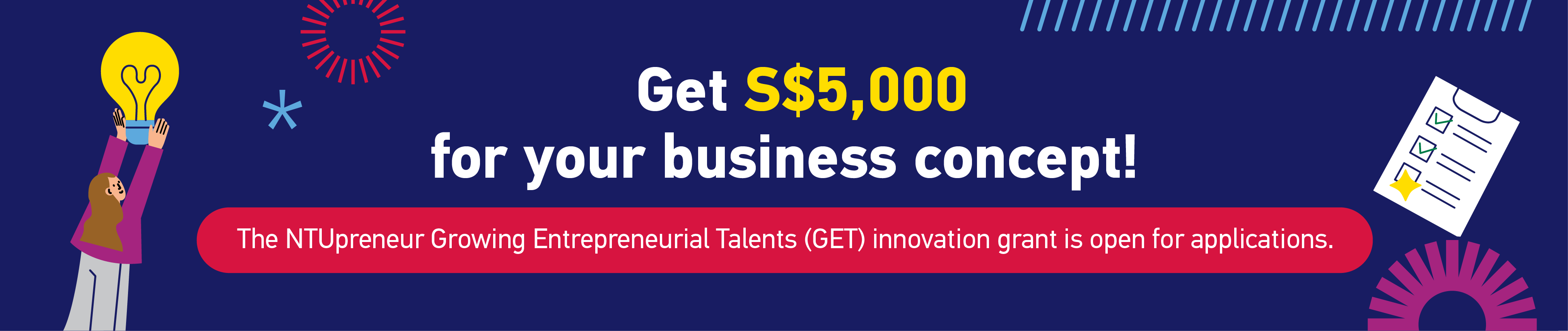 Growing Entrepreneurial Talents (GET) Grant