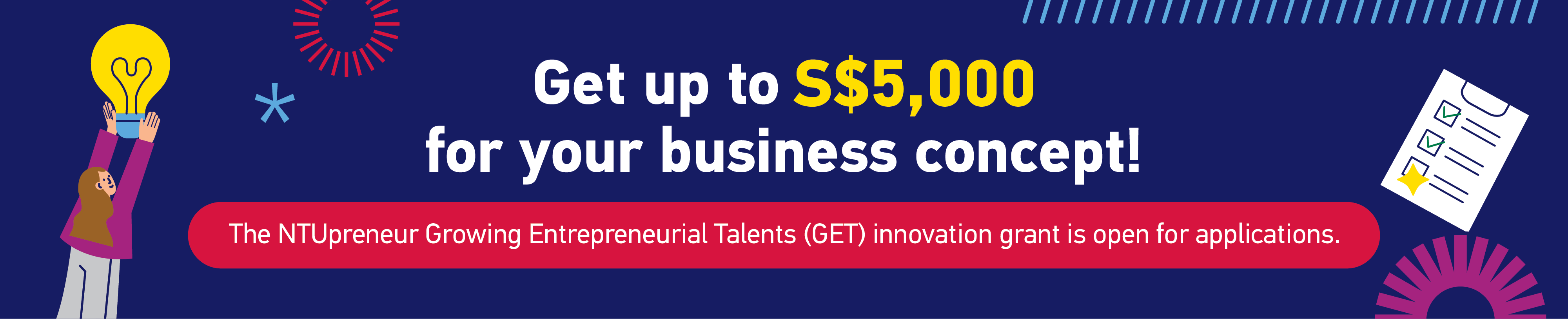 Growing Entrepreneurial Talents (GET) Grant